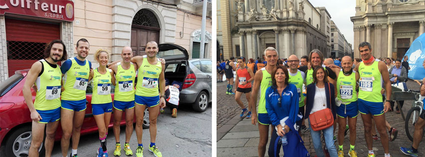 foto La mezza a Trani, la maratona a Torino: ecco come è andata