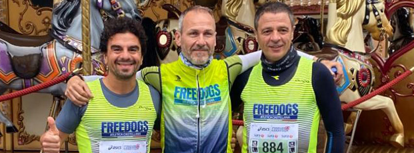 foto Tre Freedogs alla Firenze Marathon, la seconda 42 km d'Italia